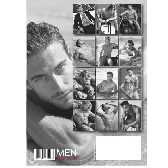 Men 2027 - erootiline seinakalender (1 tk)