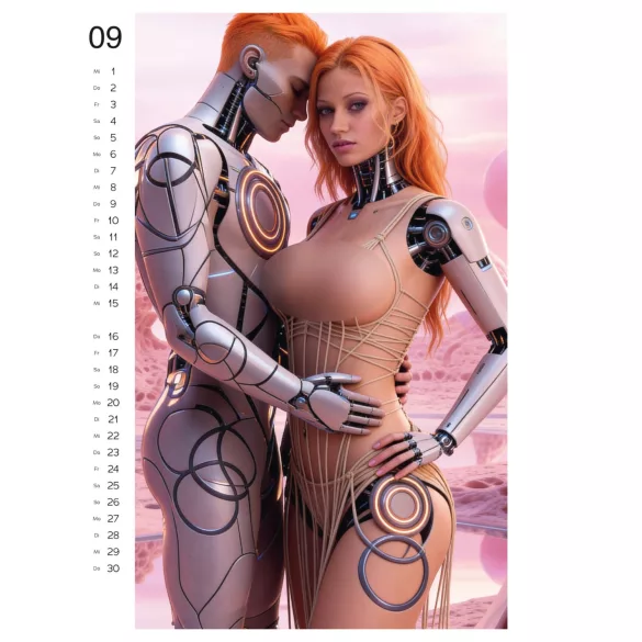 Wild Fantasy 2027 - erootiline seinakalender (1 tk)