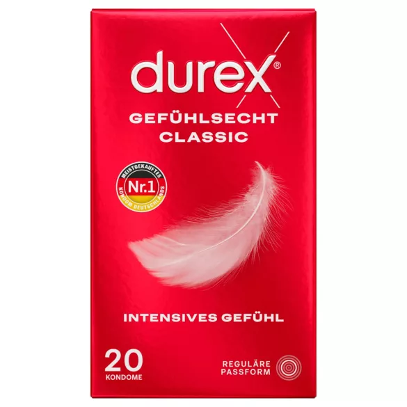 Durex - eriti õhukesed kondoomid (20 tk)