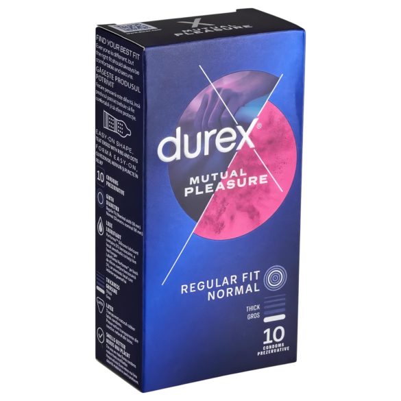 Durex Mutual Pleasure - viivitusega kondoomid - 10 tk