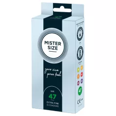 Mister Size - õhuke kondoom - 47mm - 10 tk