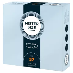 Mister Size - õhuke kondoom - 57 mm - 36 tk