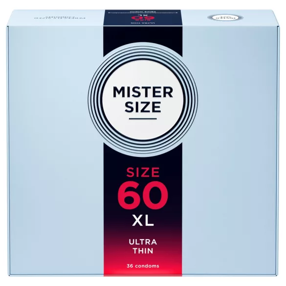 Mister Size - õhuke kondoom - 60 mm - 36 tk