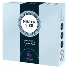 Mister Size - õhuke kondoom - 69 mm - 36 tk