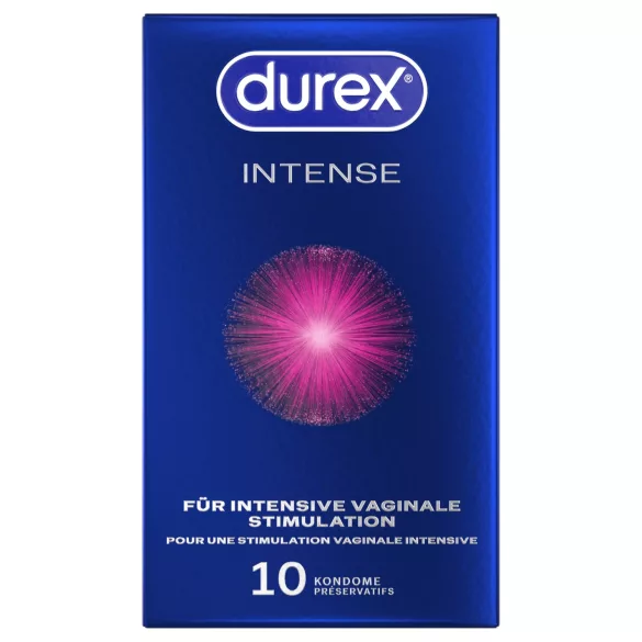 Durex Intense - orgasmilised kondoomid (10 tk)
