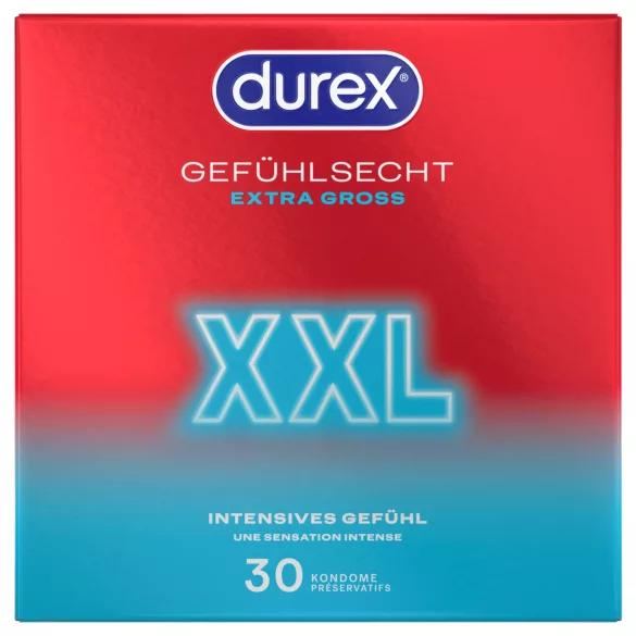 Durex - XXL kondoomid (30 tk)