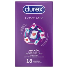 Durex Love Mix - kondoomipakk - 18 tk