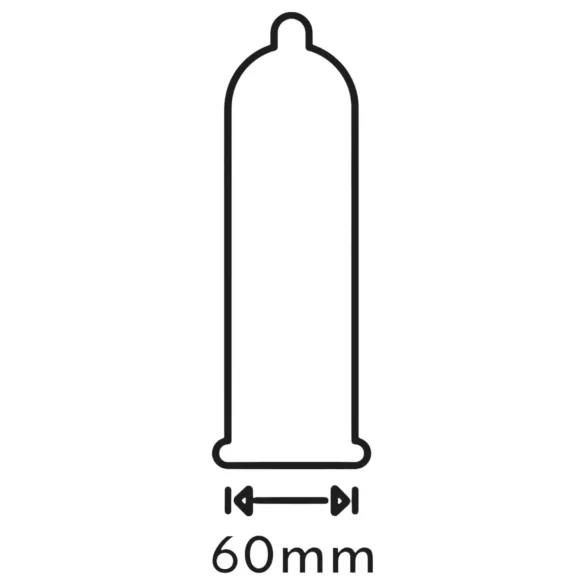 Secura baklažaan - eriti suur kondoom - 60 mm (48 tk)