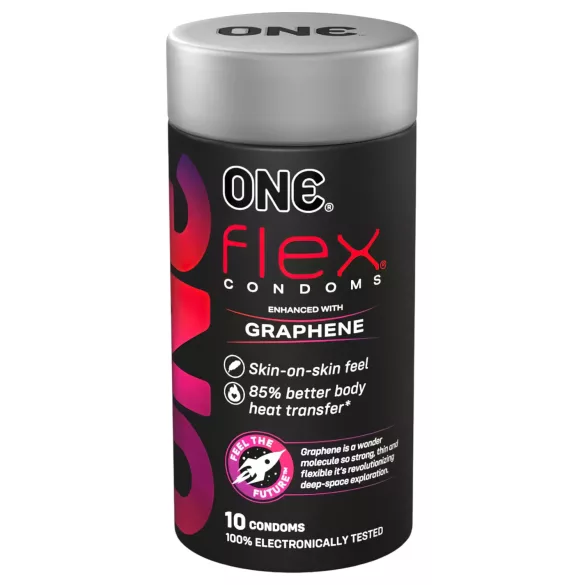 ONE Flex - kondoomid - grafeen materjal - 12 tk