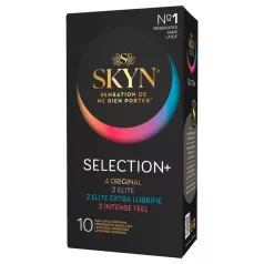 SKYN Selection+ - lateksivaba kondoomide valik (10 tk)