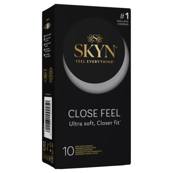 SKYN Close Feel - lateksivaba, kitsam kondoom (10 tk)