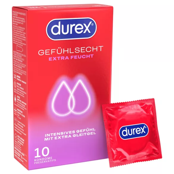 Durex - lisamäärdega kondoomid (10 tk)