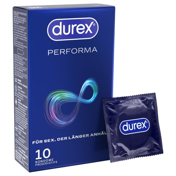 Durex Performa - viivitust andev kondoom - 10 tk