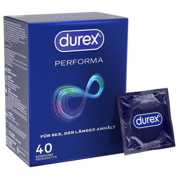 Durex Performa - viivitusega kondoomid (40 tk)