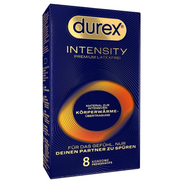 Durex Intensity - õhuke lateksivaba kondoom - 8 tk