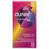 Durex Pleasure Me - soonilis ja täppidega kondoomid (10 tk)