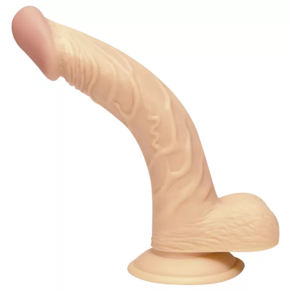 NMC - kõver dildot - naturaalne - 19 cm