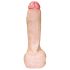 Realistixxx Hiiglaslik - ekstra suur dildo (naturaalne)