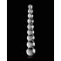 Icicles No. 2 - klaaskuulidega dildo (läbipaistev)