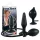 You2Toys True Black - täispuhutav anaaltüübel - must