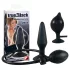 You2Toys True Black - täispuhutav anaaltüübel - must