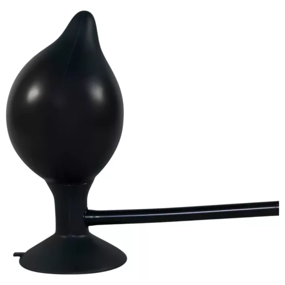 You2Toys True Black - täispuhutav anaaltüübel - must