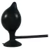 You2Toys True Black - täispuhutav anaaltüübel - must