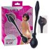You2Toys - pumbatav anaaldildo (must)