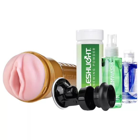 Fleshlight - masturbaator komplekt - treeningseade - 5-osaline