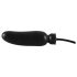 LATEX - täispuhutav dildo (must)