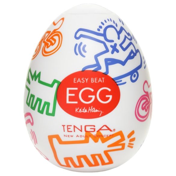 TENGA Egg Keith Haring Street - munavibraator (1 tk)