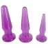 You2Toys - anaaltreeningu plugide komplekt - 3 tk - lilla