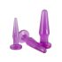 You2Toys - anaaltreeningu plugide komplekt - 3 tk - lilla