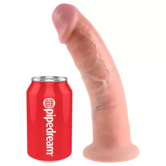 King Cock 9 - realistlik dildoga iminapaga - 23cm naturaalne