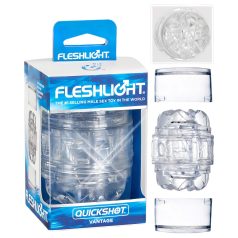   Fleshlight Quickshot Vantage - reisimasin meestele - läbipaistev