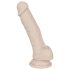 You2Toys - Silikoonist iminapaga dildo - keskmine (naturaalne)