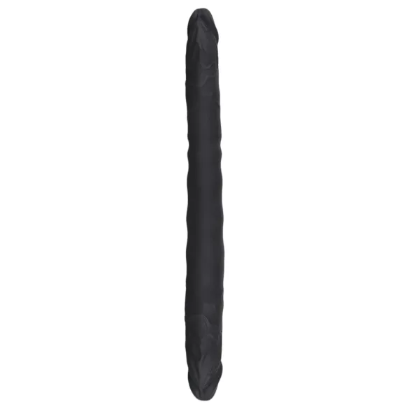Bad Kitty - topelt dildosilikoon - must