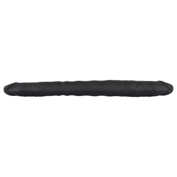 Bad Kitty - topelt dildosilikoon - must