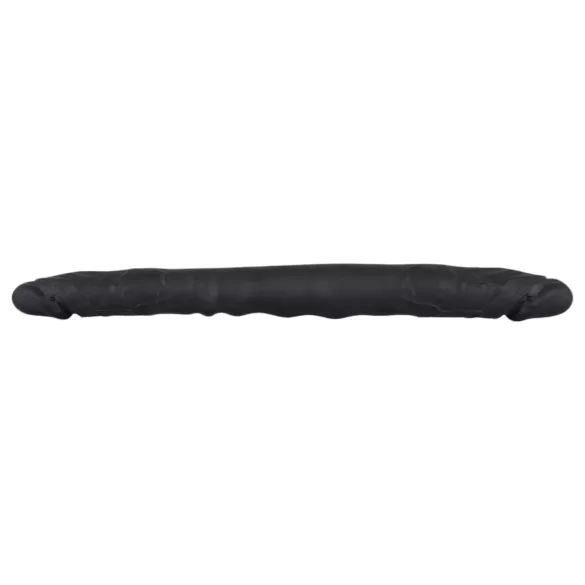 Bad Kitty - topelt dildosilikoon - must