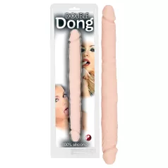 You2Toys - Double Dong - 100% silikoon dildo (naturaalne)