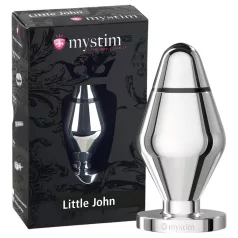 mystim Little John - väike elektro-anaaltapp (hõbedane)