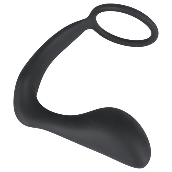 Black Velvet - anaalpunnitusrõngaga (must)