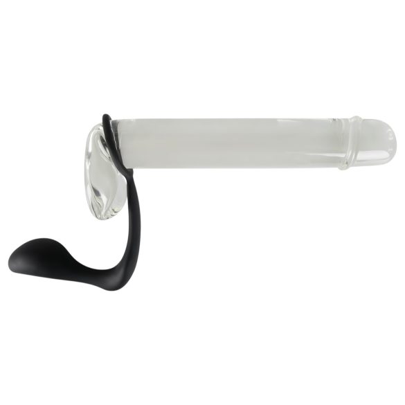 Black Velvet - anaalpunnitusrõngaga (must)