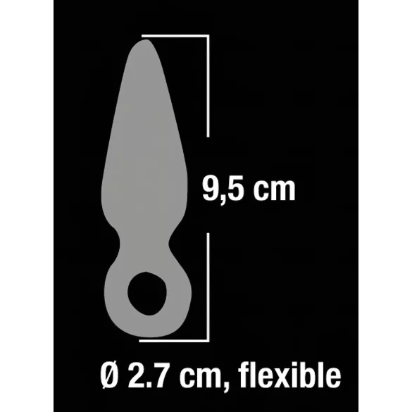 You2Toys - Finger Plug - sõrme anaal-plug (läbipaistev)