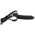 You2Toys - Silikoonist Strap-On - kinnitatav dildo (must)