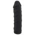 You2Toys - Silikoonist Strap-On - kinnitatav dildo (must)