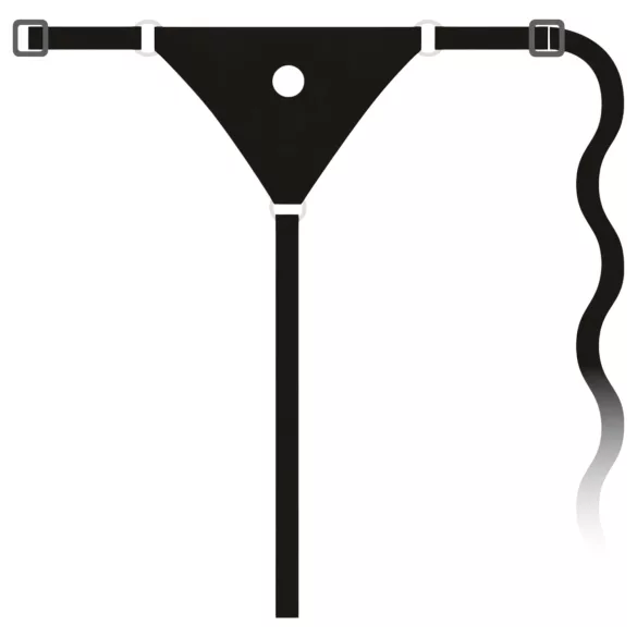 You2Toys - silikoonist strap-on dildo - must