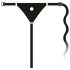 You2Toys - Silikoonist Strap-On - kinnitatav dildo (must)