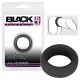 Black Velvet - paks rõnga (2,6 cm) - must