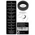 Black Velvet - paks seinaga peeniserõngas (3,2cm) - must